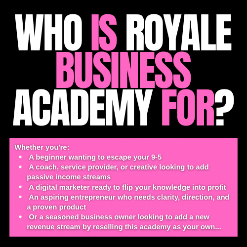 Join Royale Business Academy